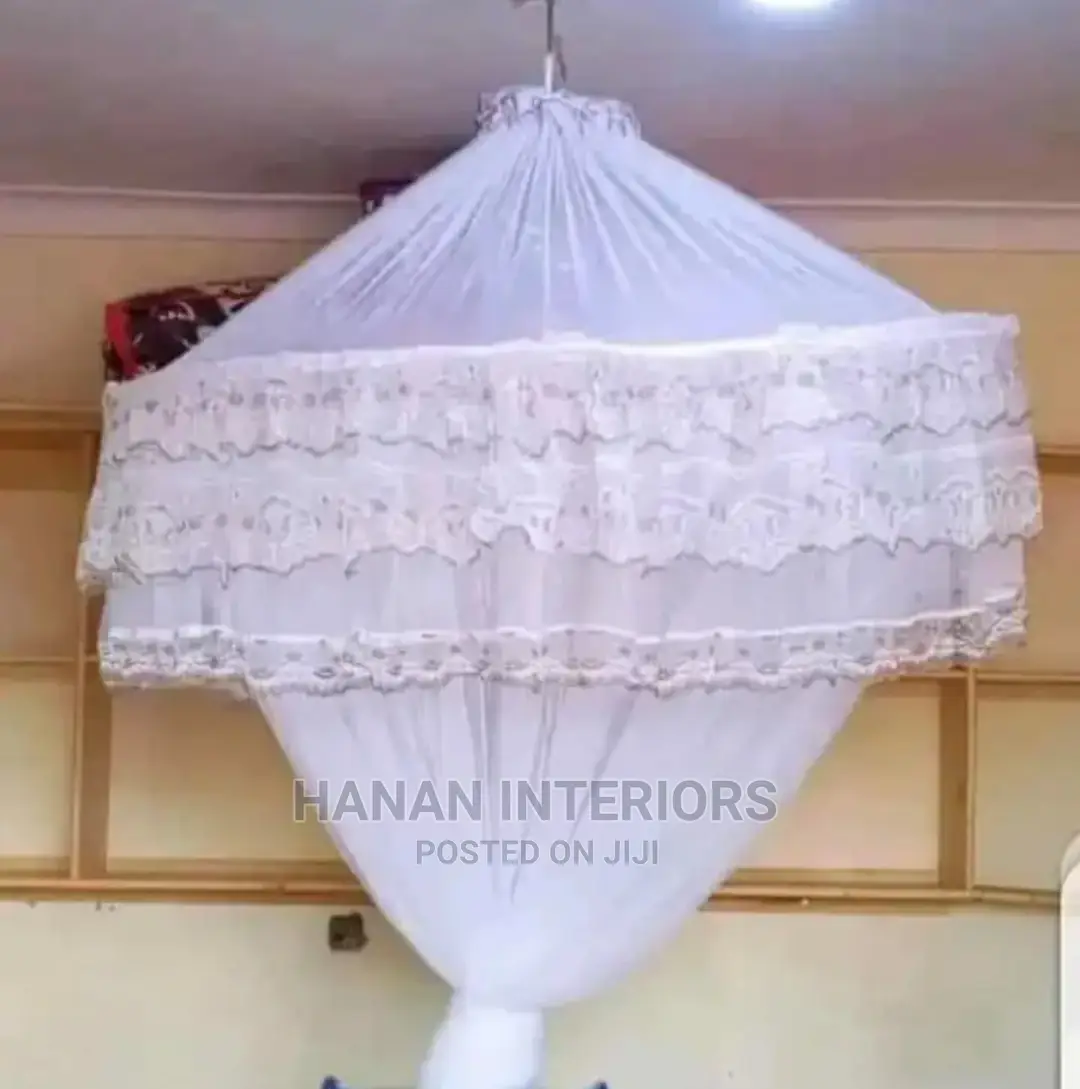 6*6 Round Mosquito Net- White