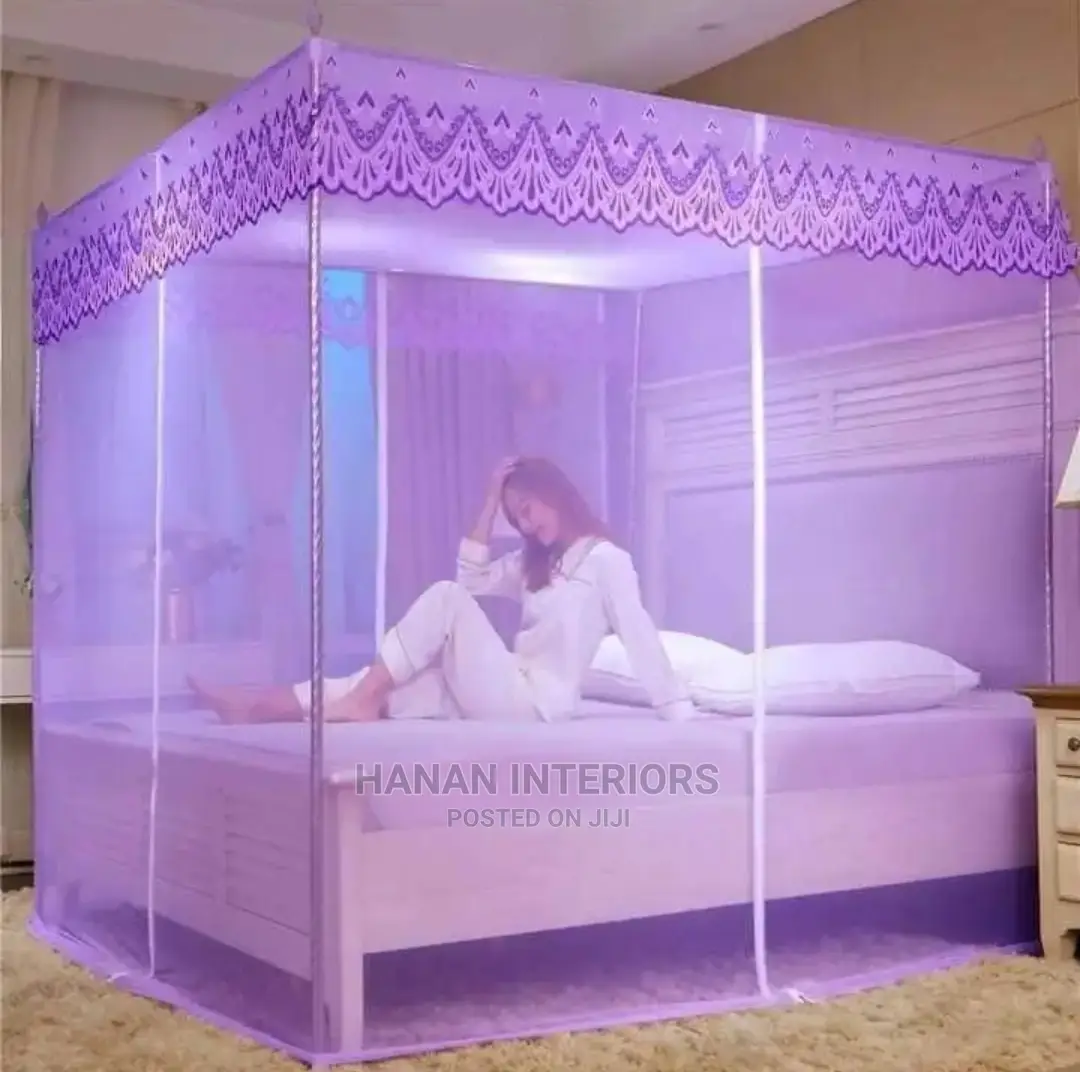 Zipper Square Stands Mosquito Net