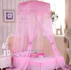 Executive 3 Decker Mosquito Nets.Free Size.( Pink)