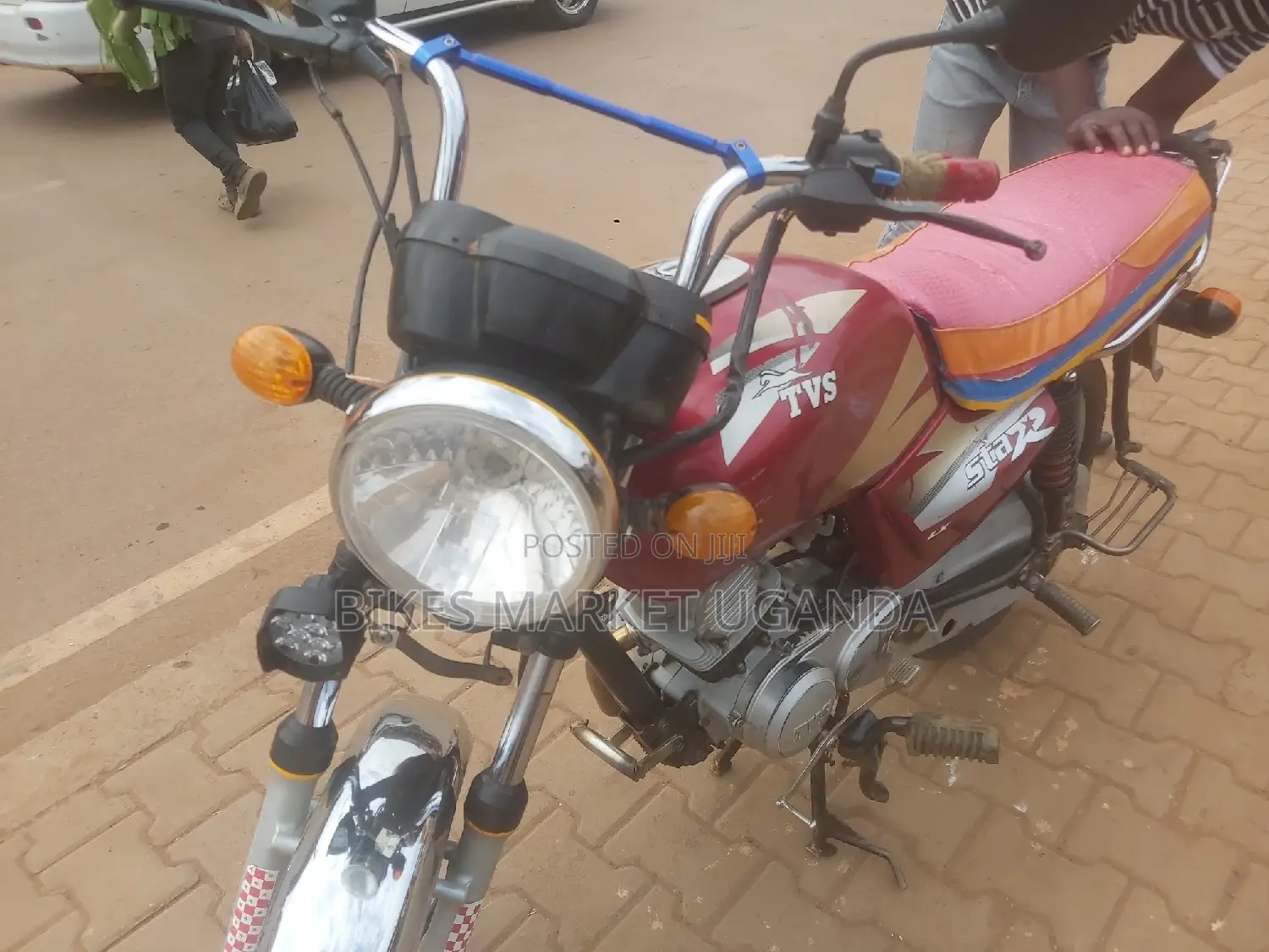 TVS XL 100 2017 Red
