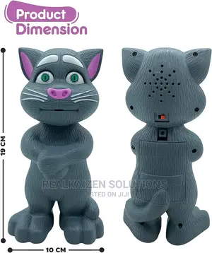 Kids Toy Intelligent Talking Tom Cat Recording Story Songs