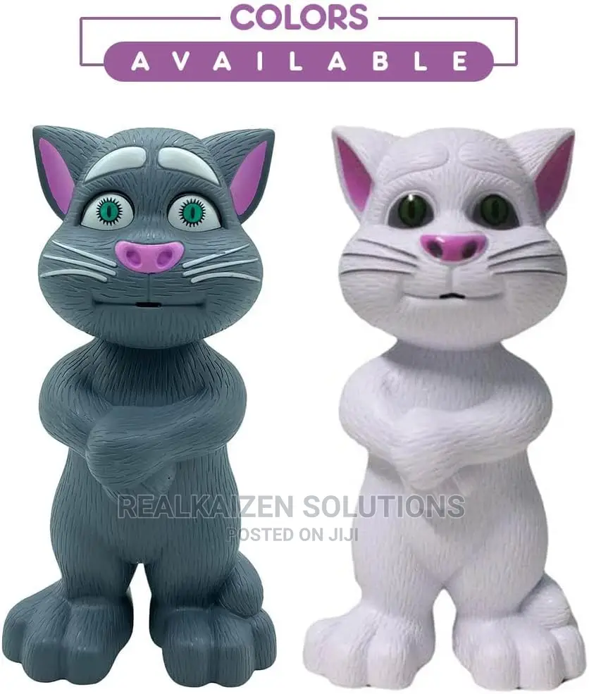 Kids Toy Intelligent Talking Tom Cat Recording Story Songs