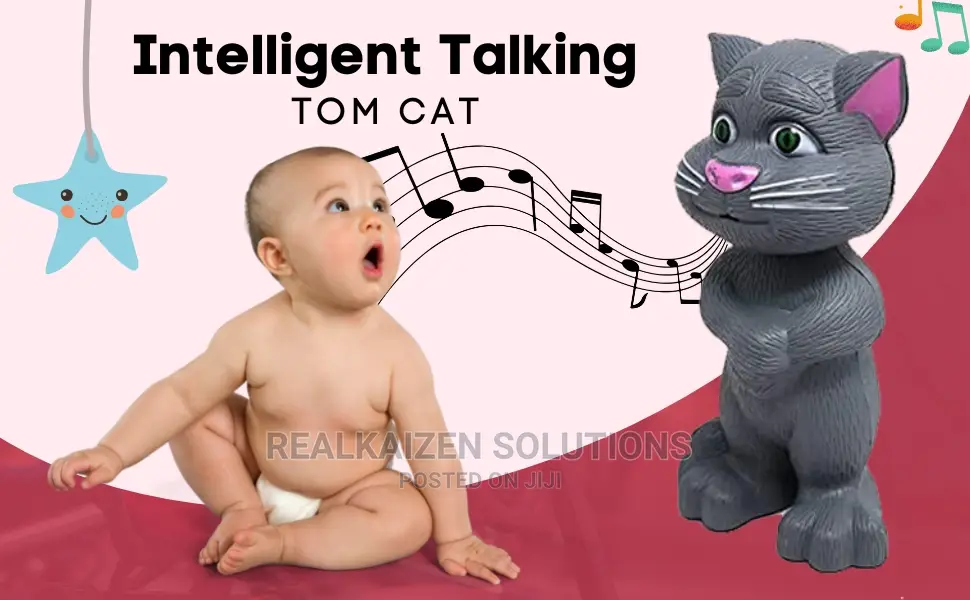Kids Toy Intelligent Talking Tom Cat Recording Story Songs