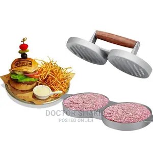 Double Hamburger Press Mold