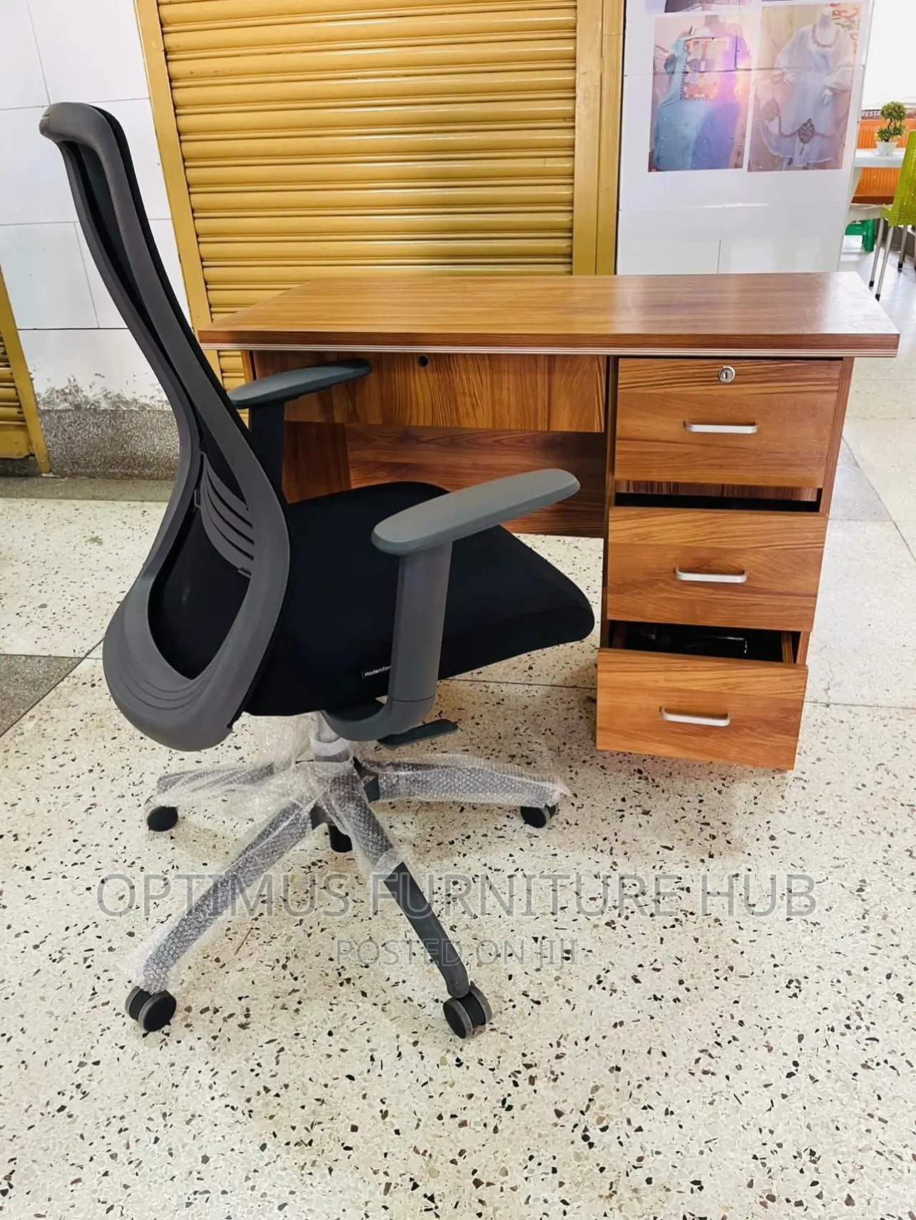 Simple Desk and Chair