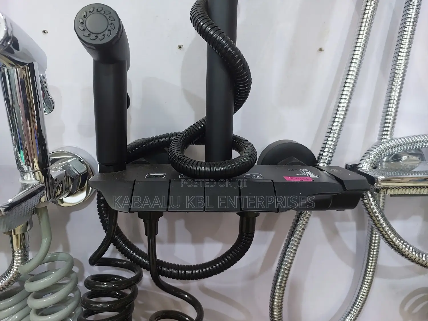 Executive Piano Shower Mixer(Full Set) Buttons