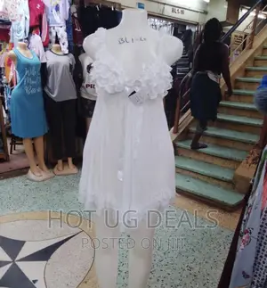 Photo - Ladies Night Dress - White, Multidesign