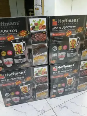 HOFFMANS 4-in-1/1.8l Multi-Function Food Processor \\ HM-126
