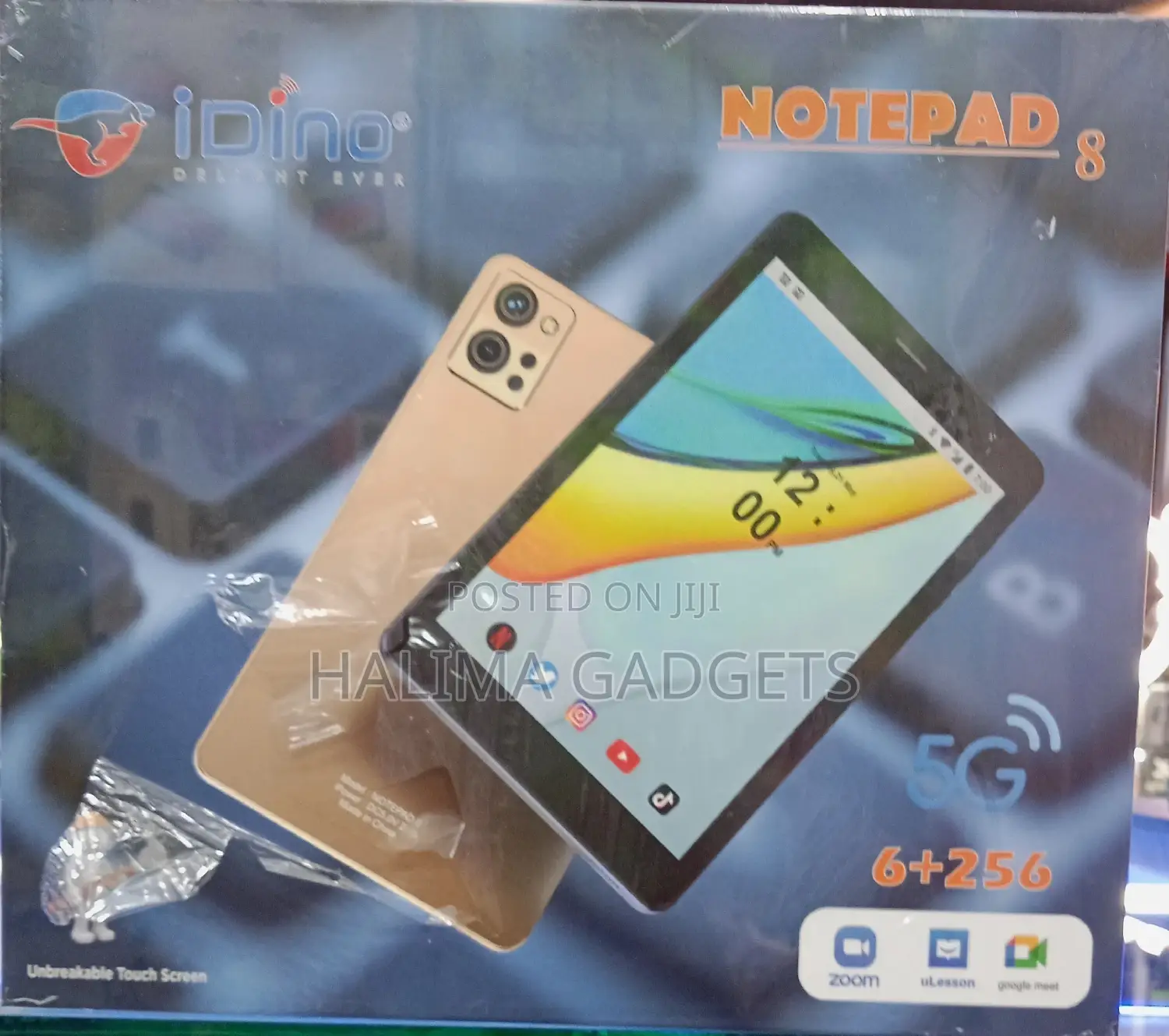 New Idino Note Pad 8 256 GB Gray