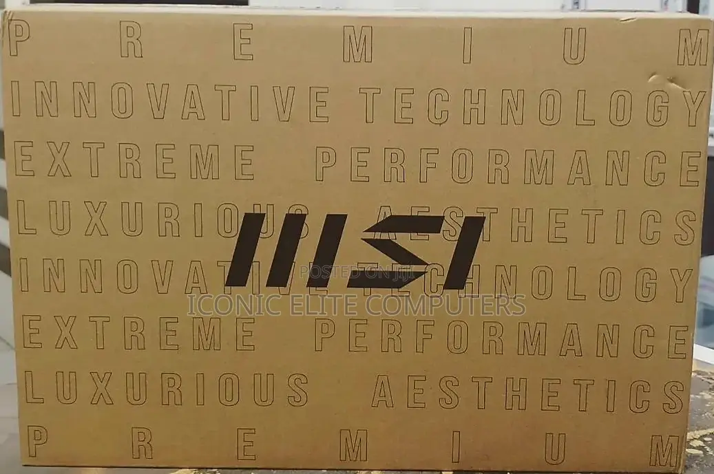New Laptop MSI Crosshair 15 16GB Intel Core I5 HDD+SSD 512GB
