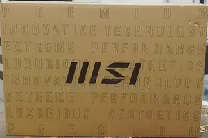 New Laptop MSI Crosshair 15 16GB Intel Core I5 HDD+SSD 512GB