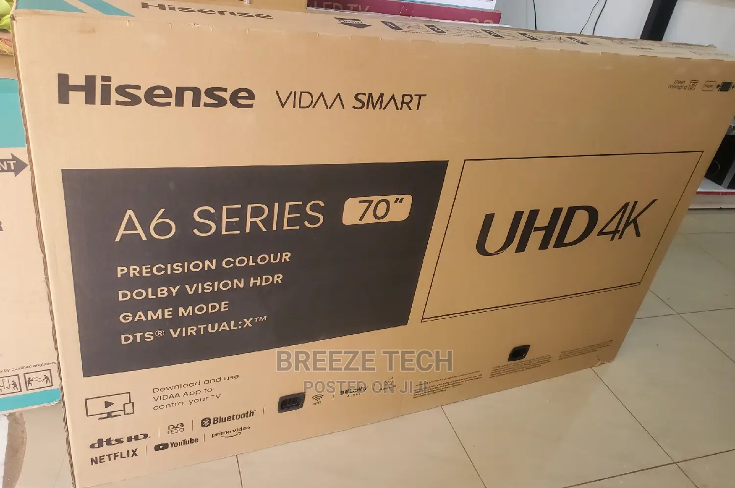 Uhd TV 70" Inch Hisense