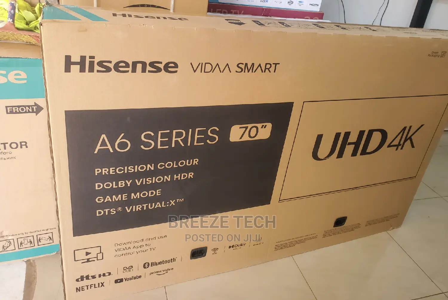 Vidaa Smart Tv 70"Inch Hisense