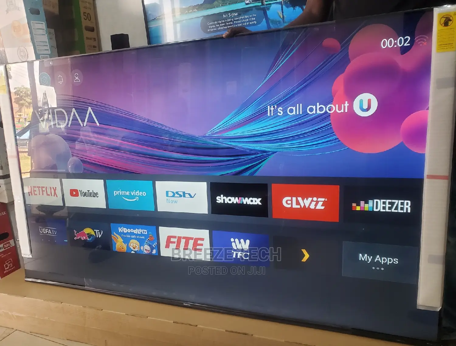 Vidaa Smart Tv 70"Inch Hisense