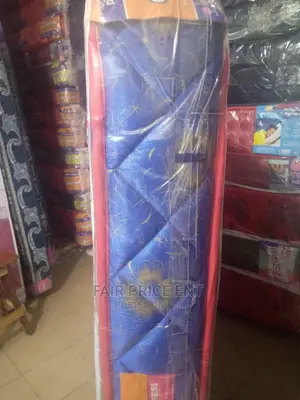 Eurofoam Mattress Sealed Quilted Density.6x5x8inches.( Blue)