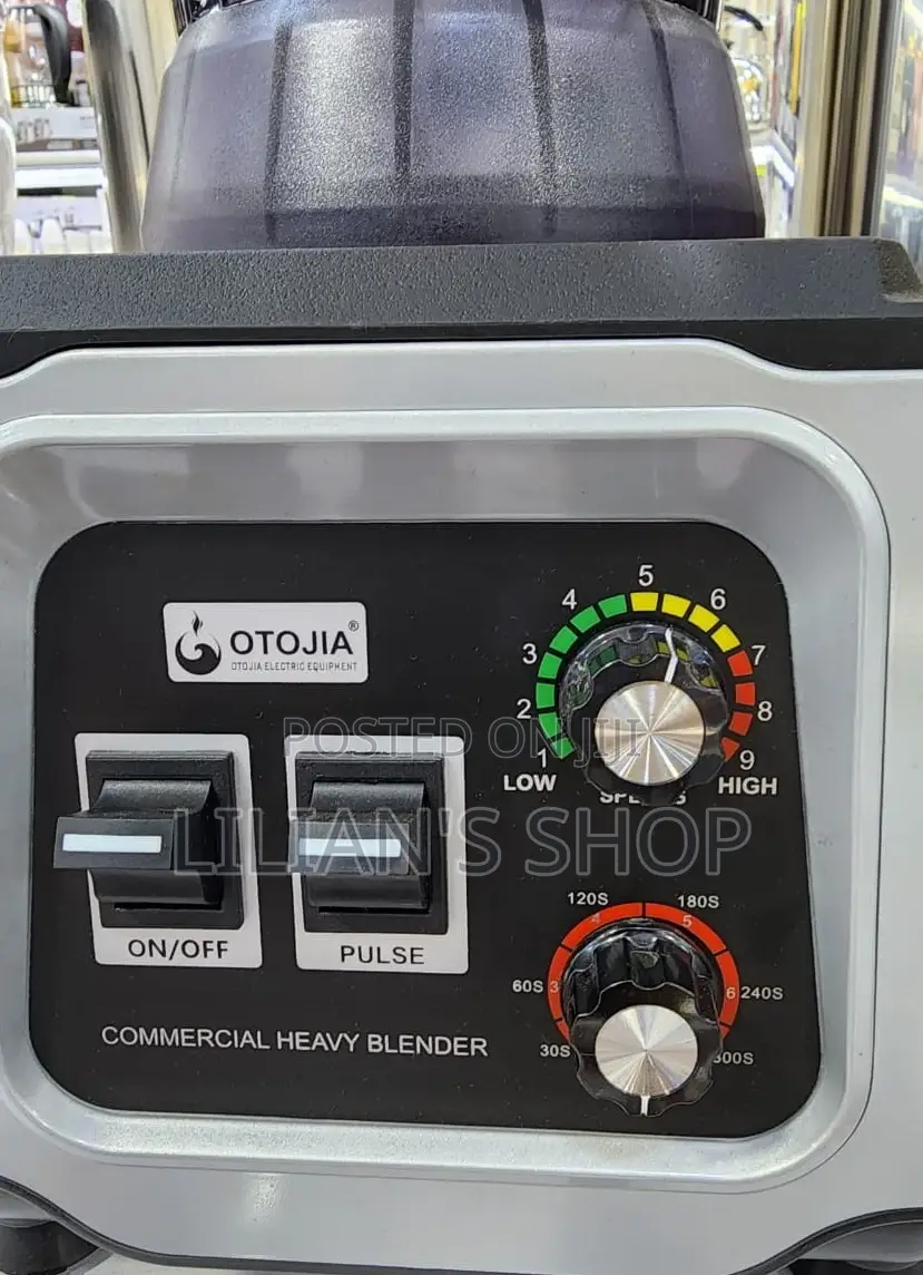 Otijia Heavy Duty Commercial Blender (8 Speed)