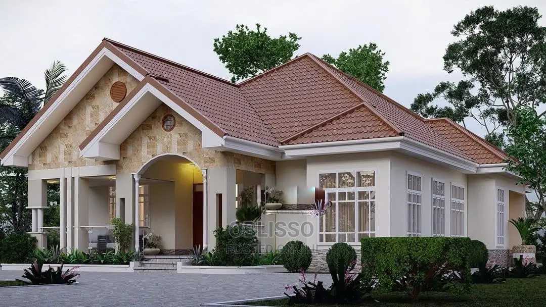 Four Bedrooms House Design