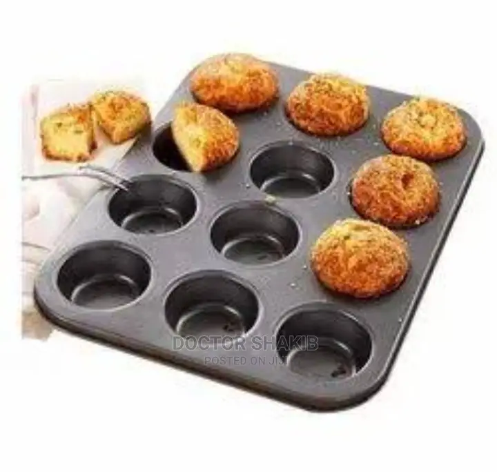 12 Hole Cake Baking Tray