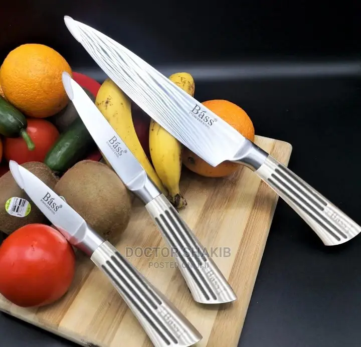 9pcs Knife Set With Rotating Table