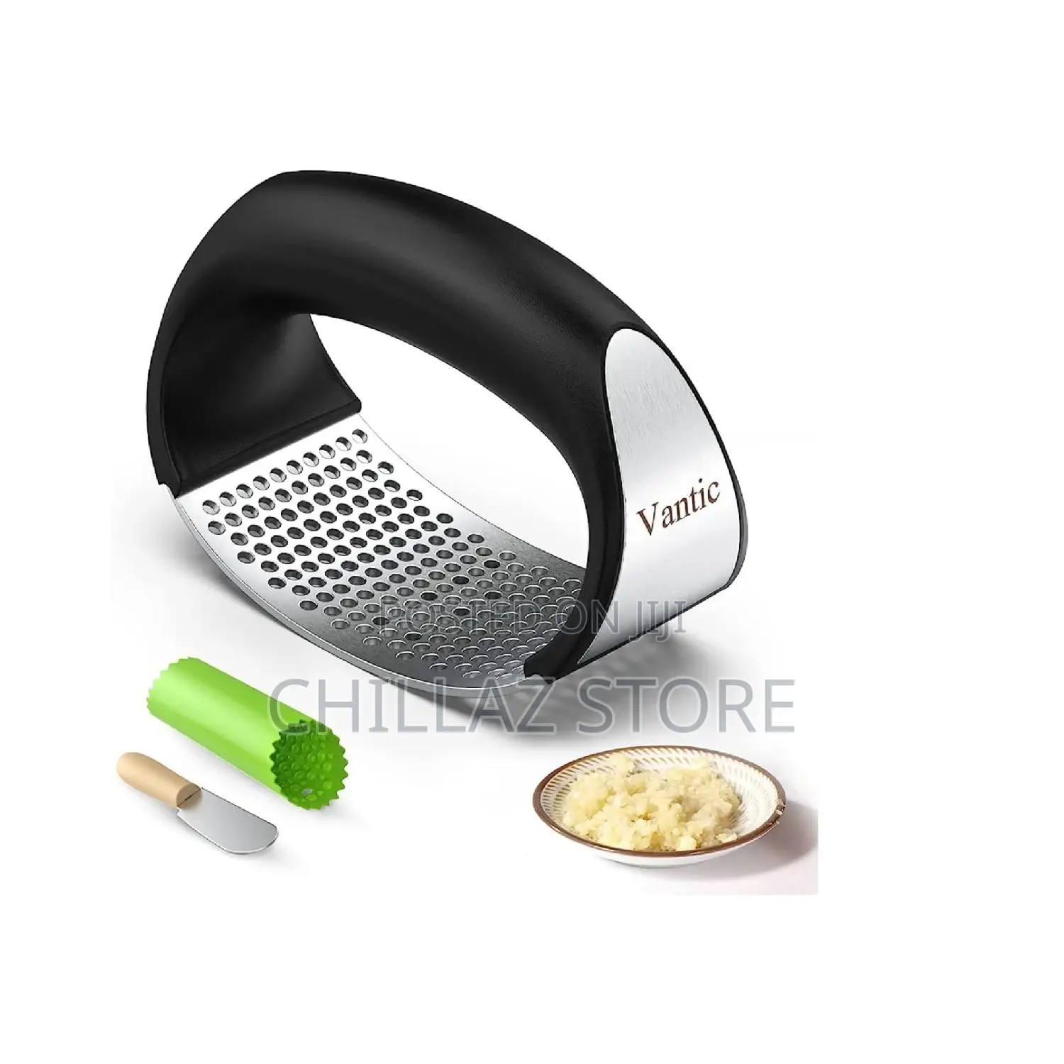 Garlic Press Crusher .