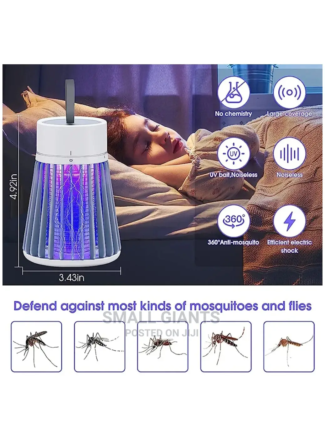 Portable Hanging Powerful Insect Killer