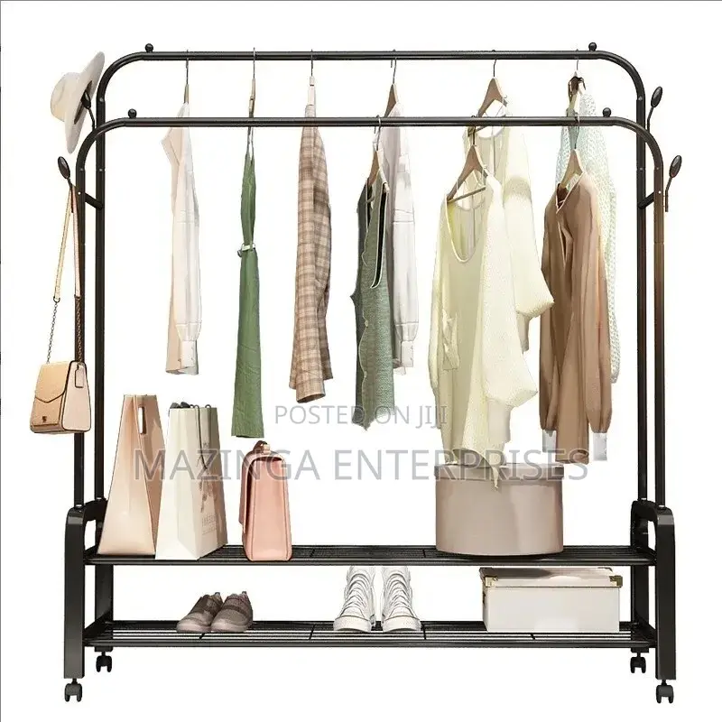 New Fashion Cloth Hanging Rack With Shoe Rack