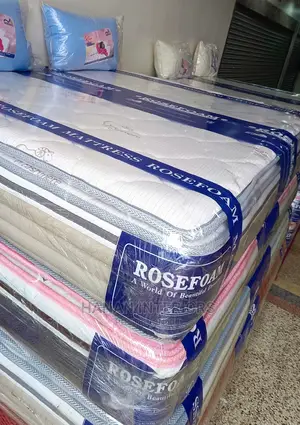 5*6 Double Layers Spring Mattress-White