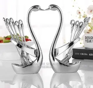 Stainless Steel Swan Shape Tableware