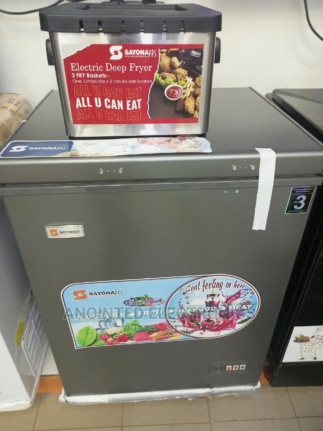 Sayona Deep Freezer 200L