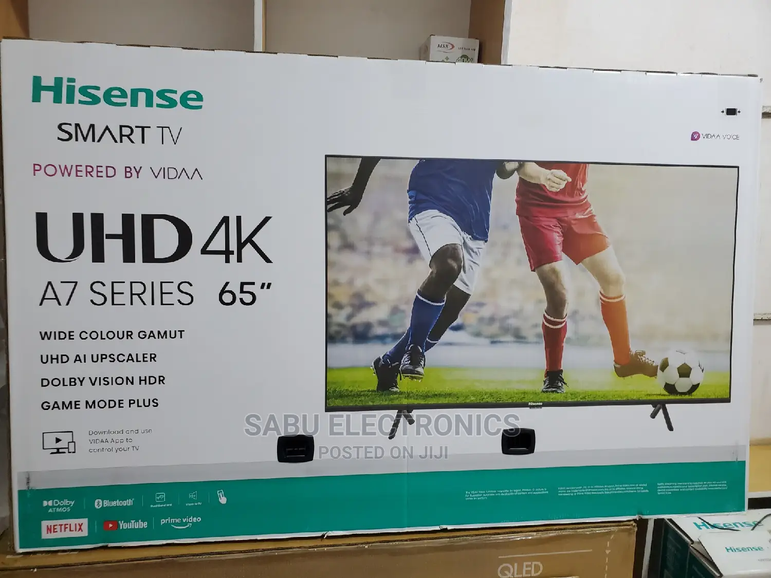 Hisense 65 Inch Smart TV A7 2023 Model