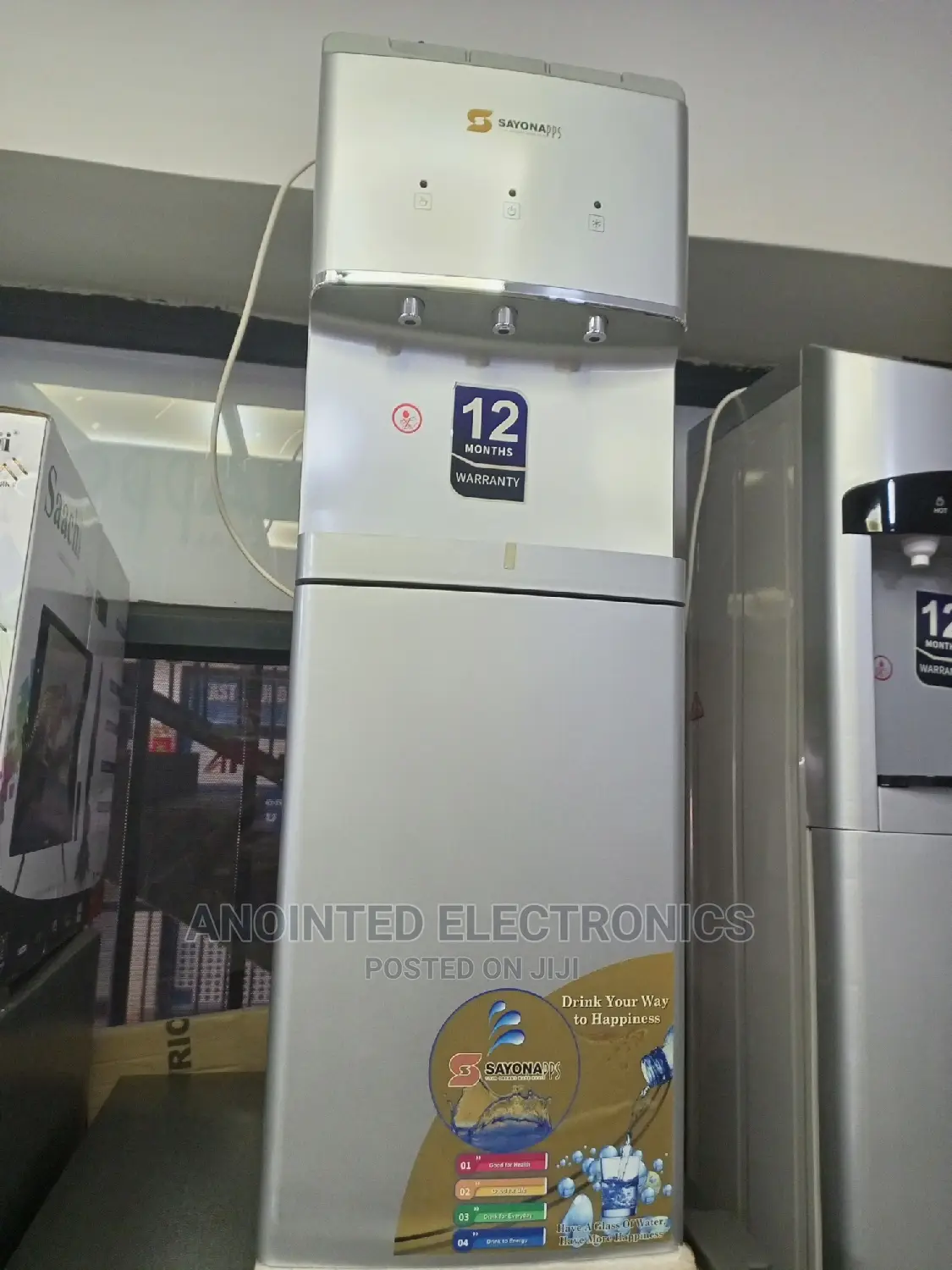 Water Dispenser Sayona Three Tap