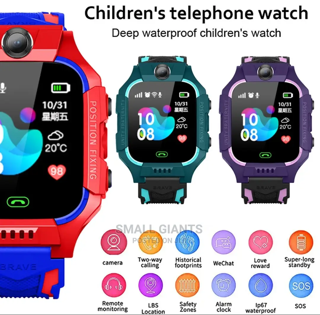 Smart Waterproof Smart Watch For Kids