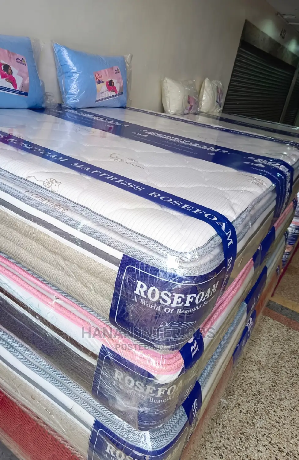 6*6/12 Double Layer Spring Mattress