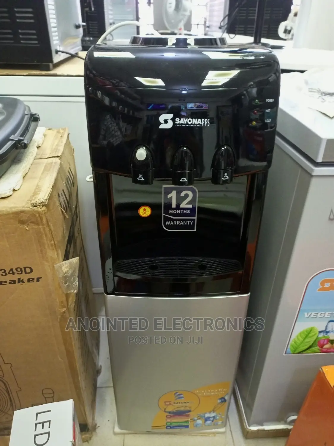 Sayona Water Dispenser With a Three Tap