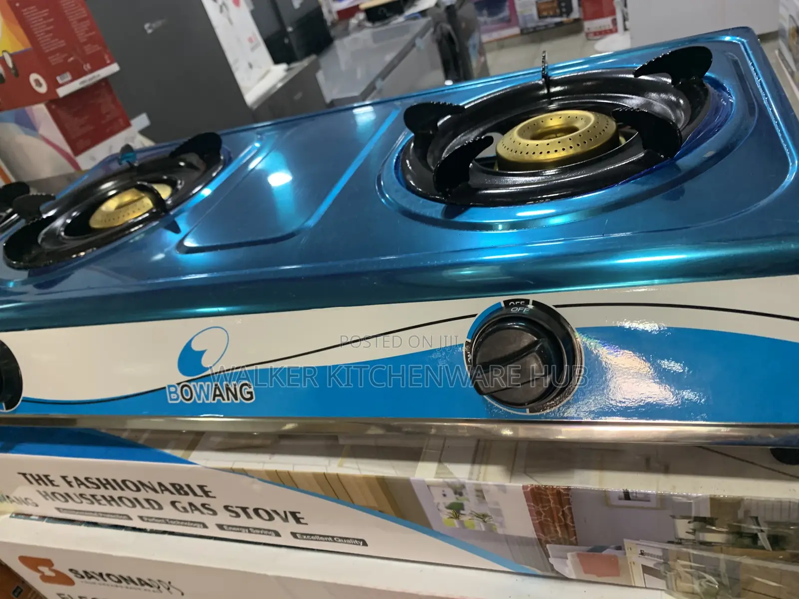 Stainless Steel Double Gas Stove