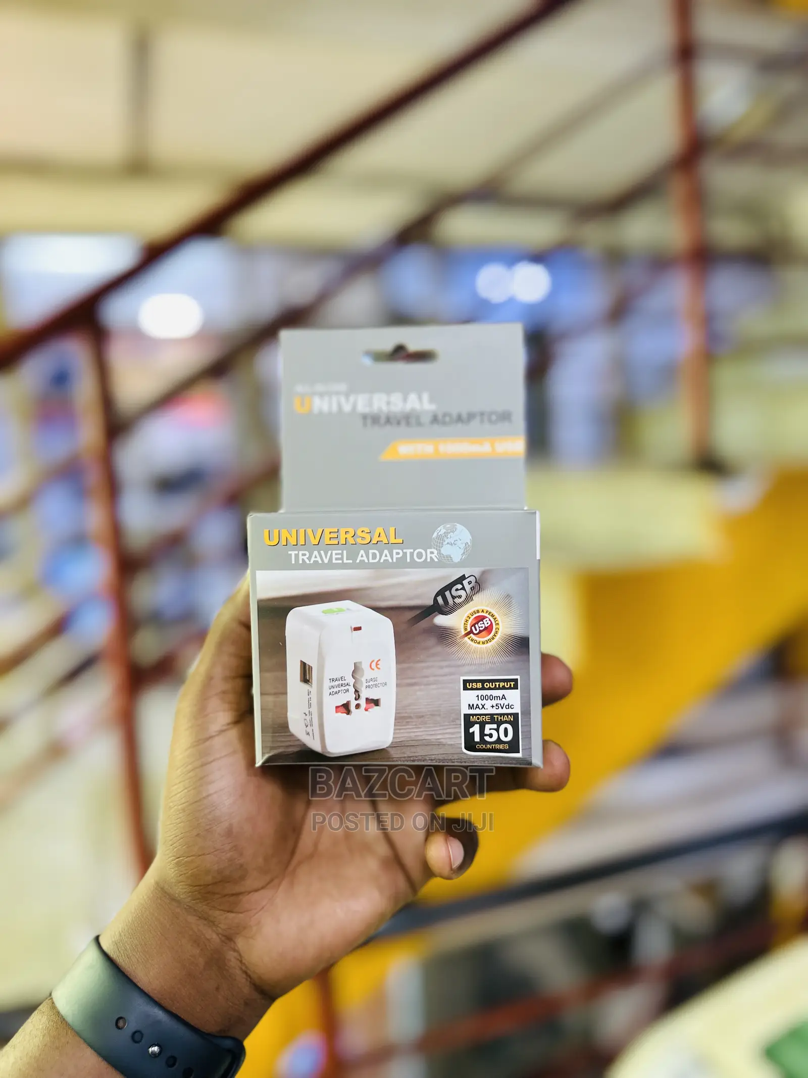 Universal Travel Adapter With Surge Protection