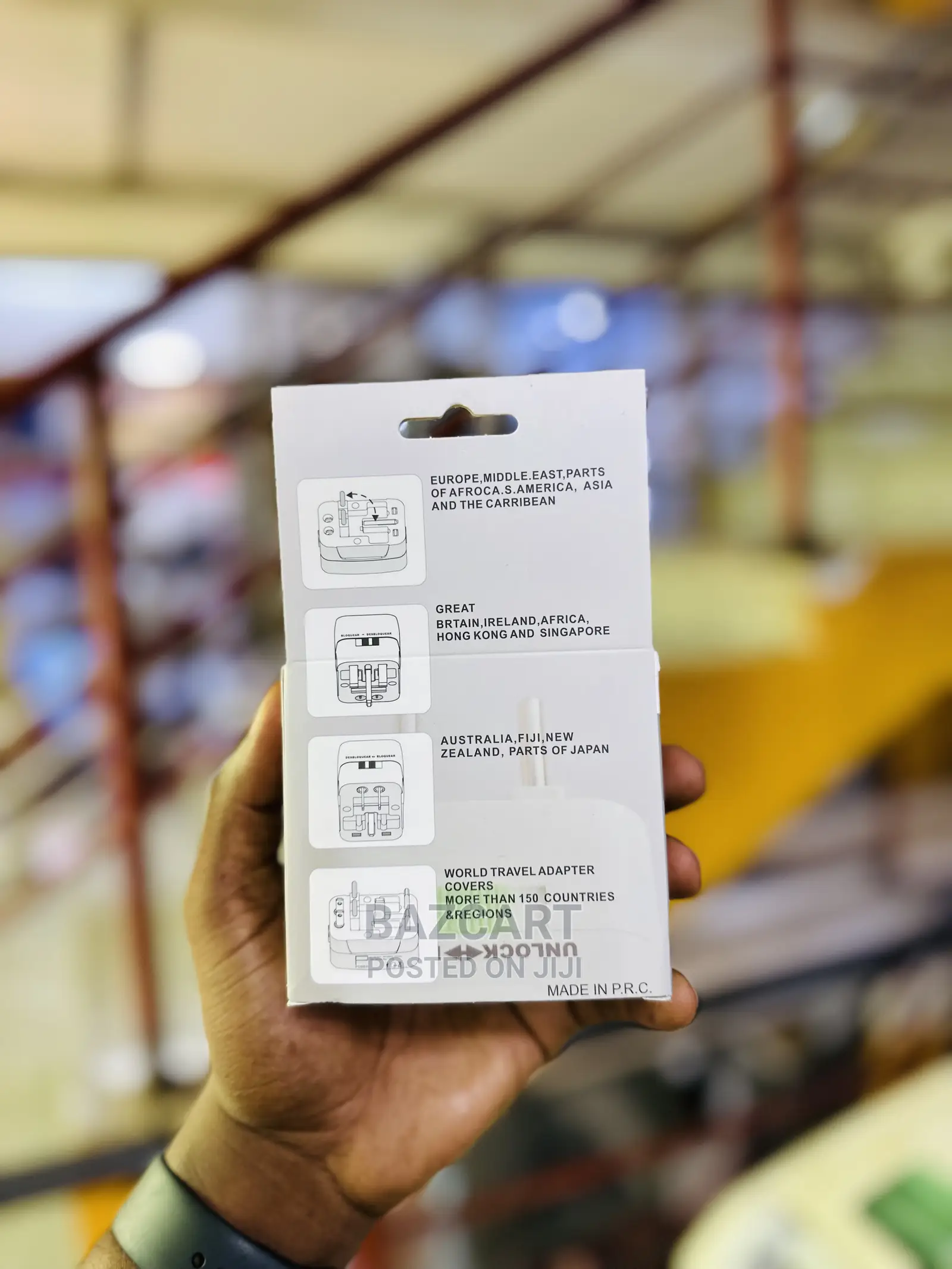 Universal Travel Adapter With Surge Protection