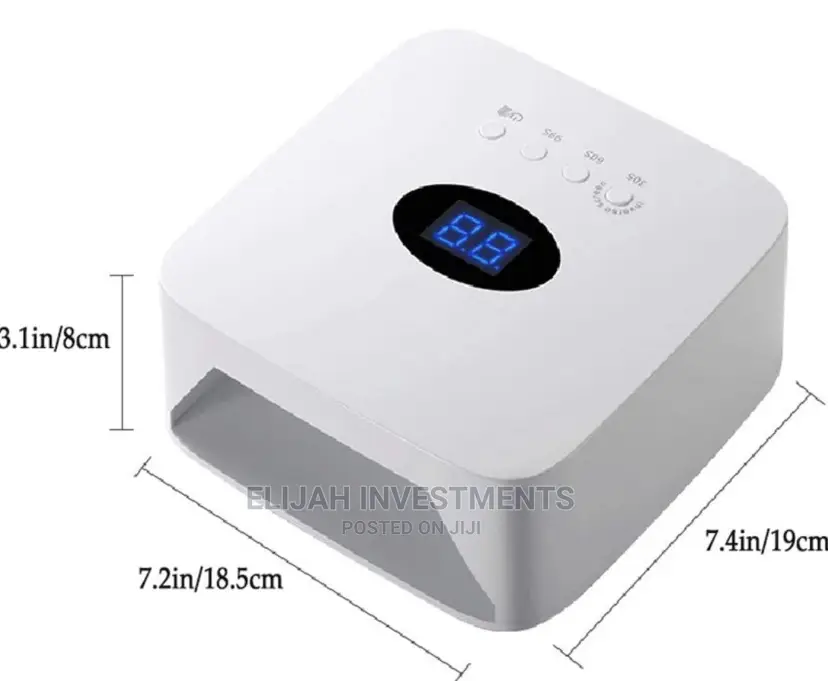 Rechargeable Cordless UV/LED Nail Lamp