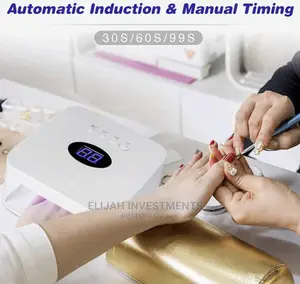 Rechargeable Cordless UV/LED Nail Lamp