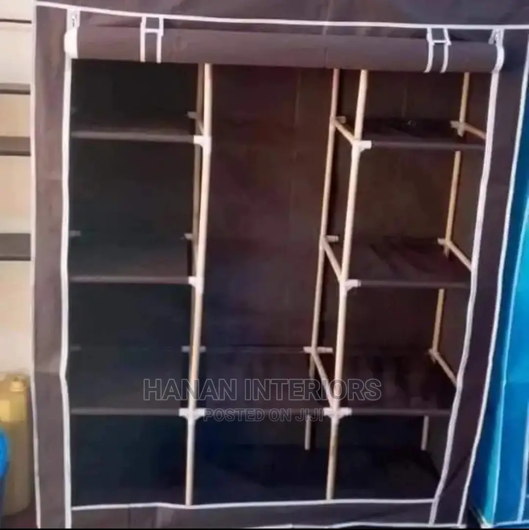 Wooden Closet- 3 Column