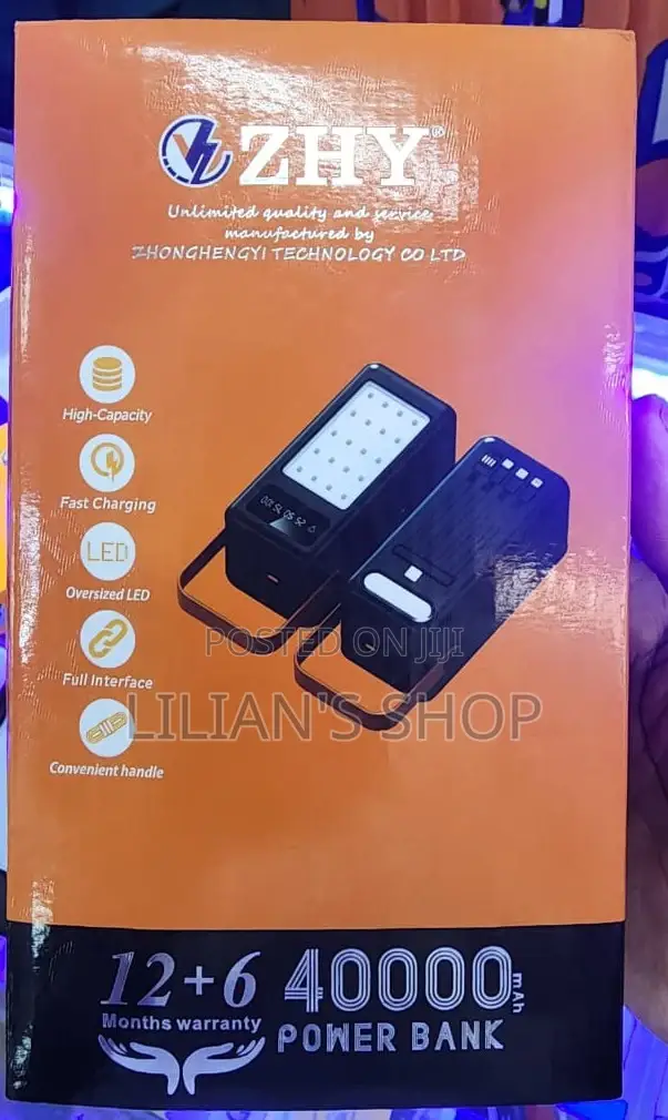 ZHY 40000mah Power Bank