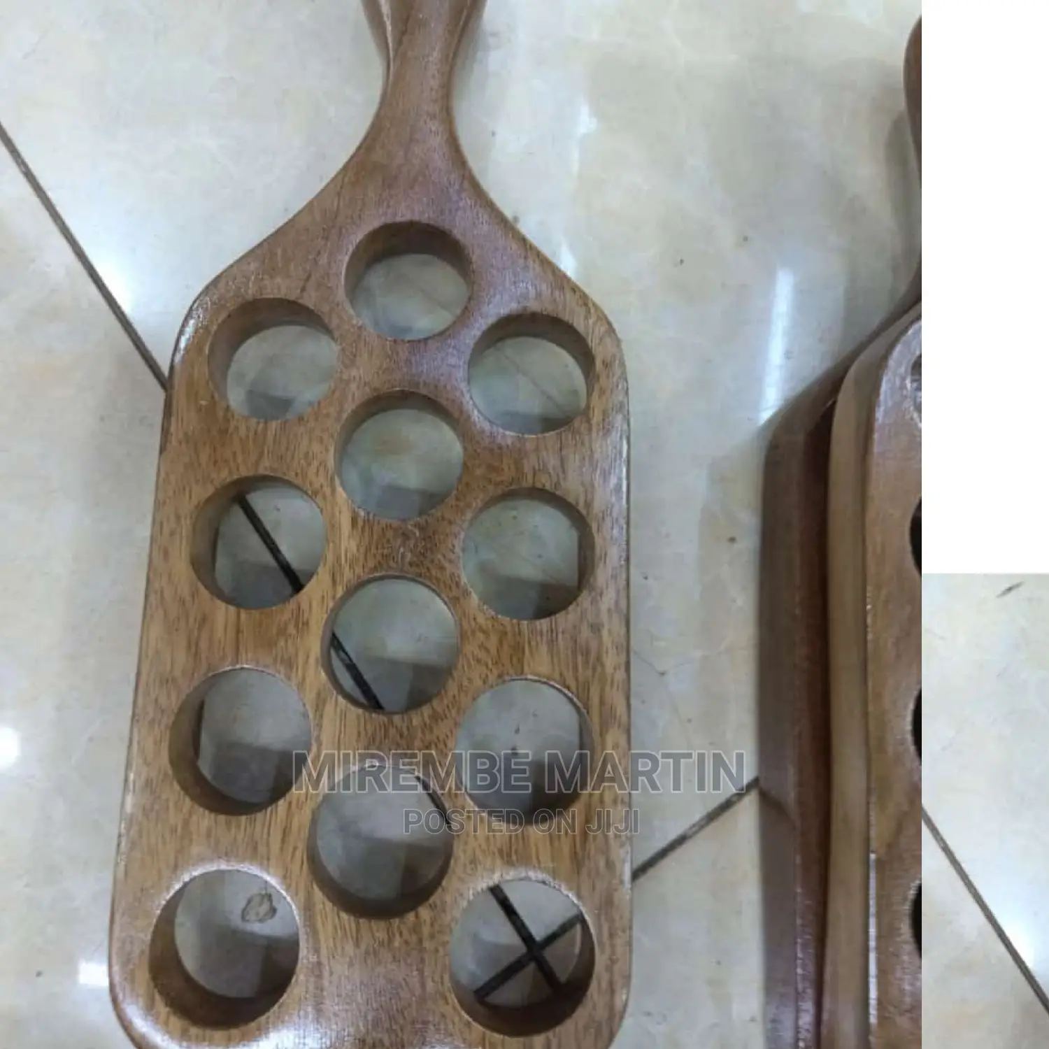 Wooden Glass Holder