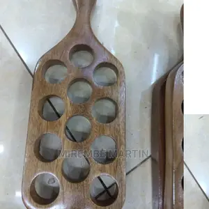 Wooden Glass Holder