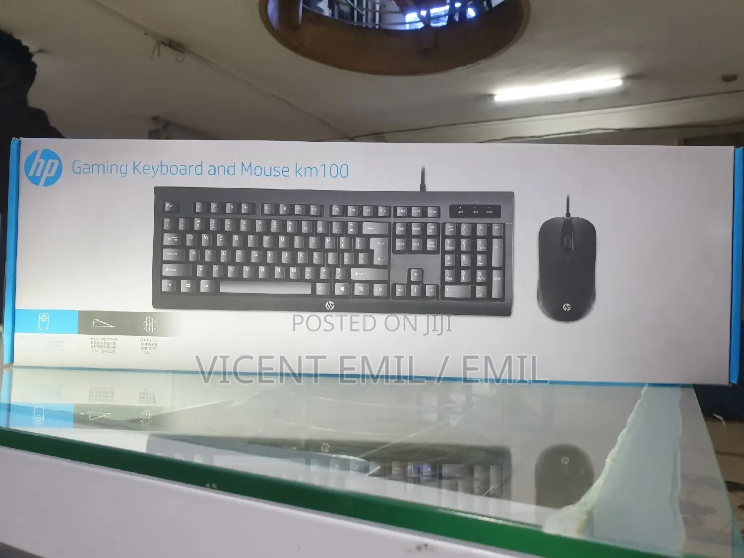 Hp Gaming Keyboard and Mouse KM100