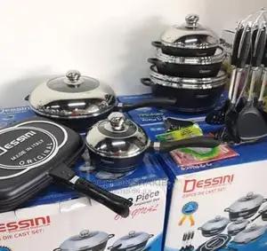 Dessini 23 Pieces Non-Stick Die Cast Cooking Pot Set