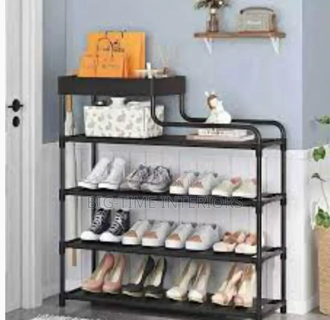Black Storage Shoe Rack Original
