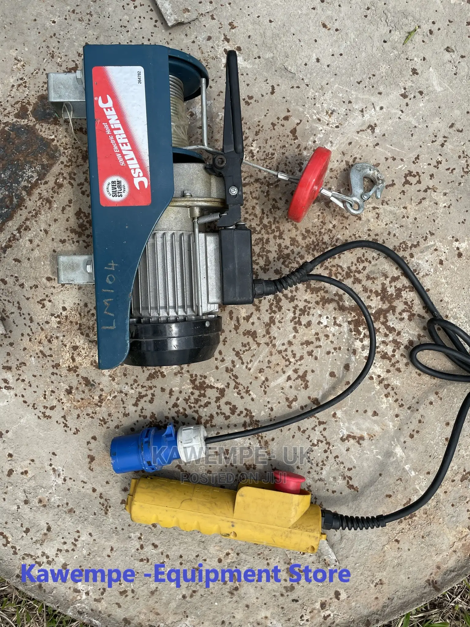 500W Electric Hoist 250kg (UK Model )