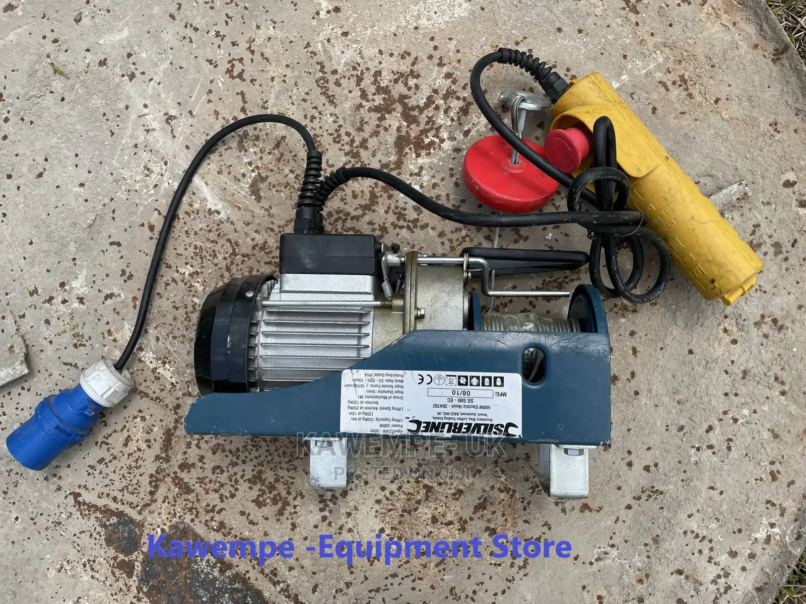 500W Electric Hoist 250kg (UK Model )