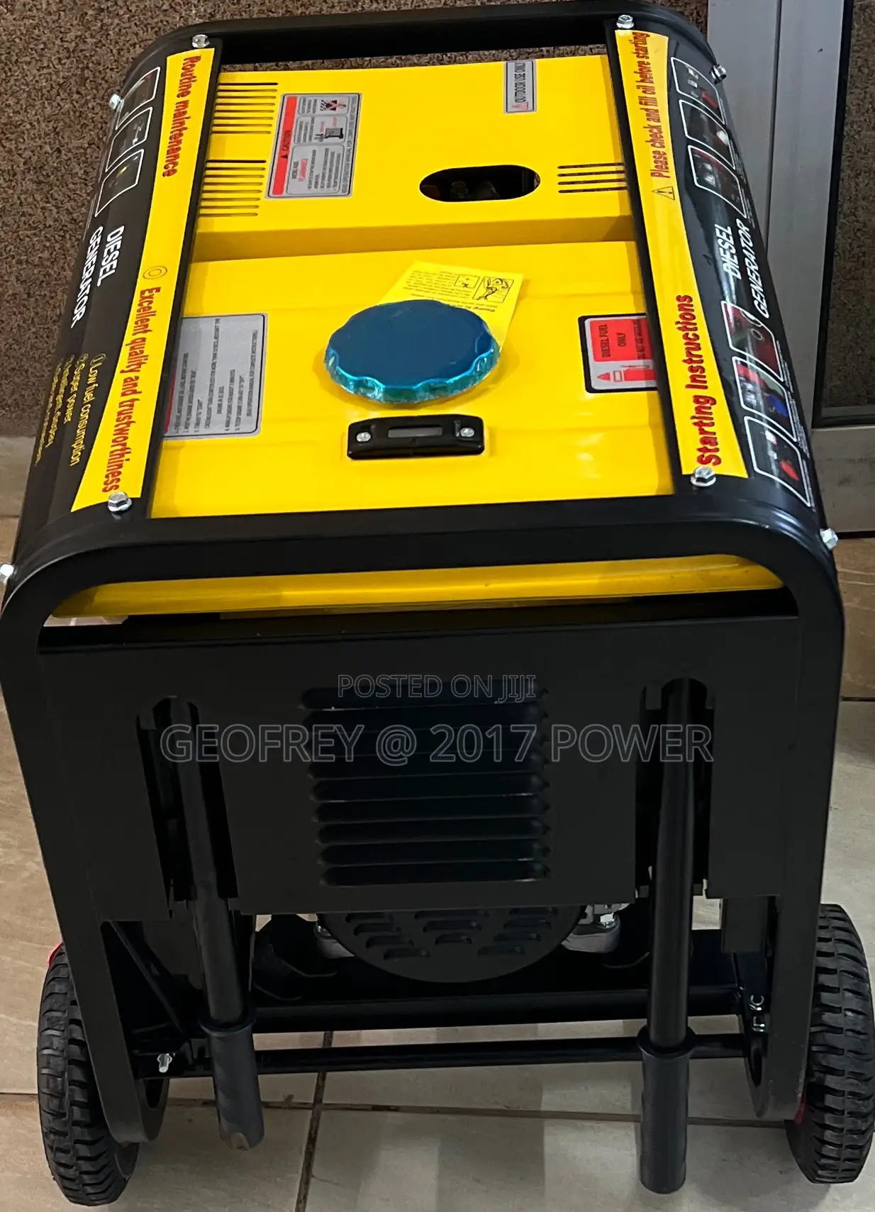 Honda 5kva Diesel Generator Copper 100%, Key Start
