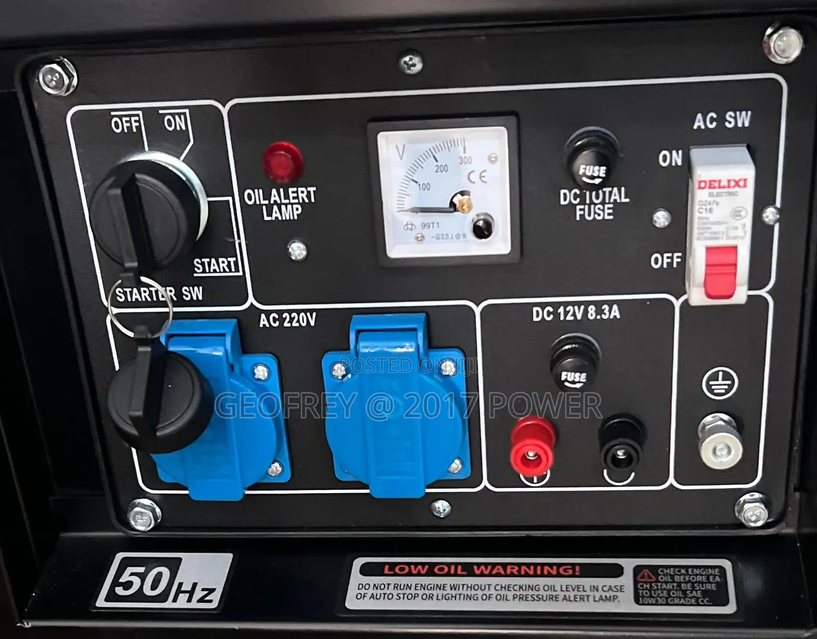 Honda 5kva Diesel Generator Copper 100%, Key Start